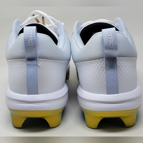 Nike Force Trout 9 Pro MCS Rainbow Baseball Cleats FB2908-106 Men Size 11.5 New - Picture 5 of 10